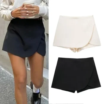 Asymmetric Mini Skirt