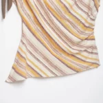 Striped Set: Sleeveless Bow Top and Wide-Leg Pants — Image 5