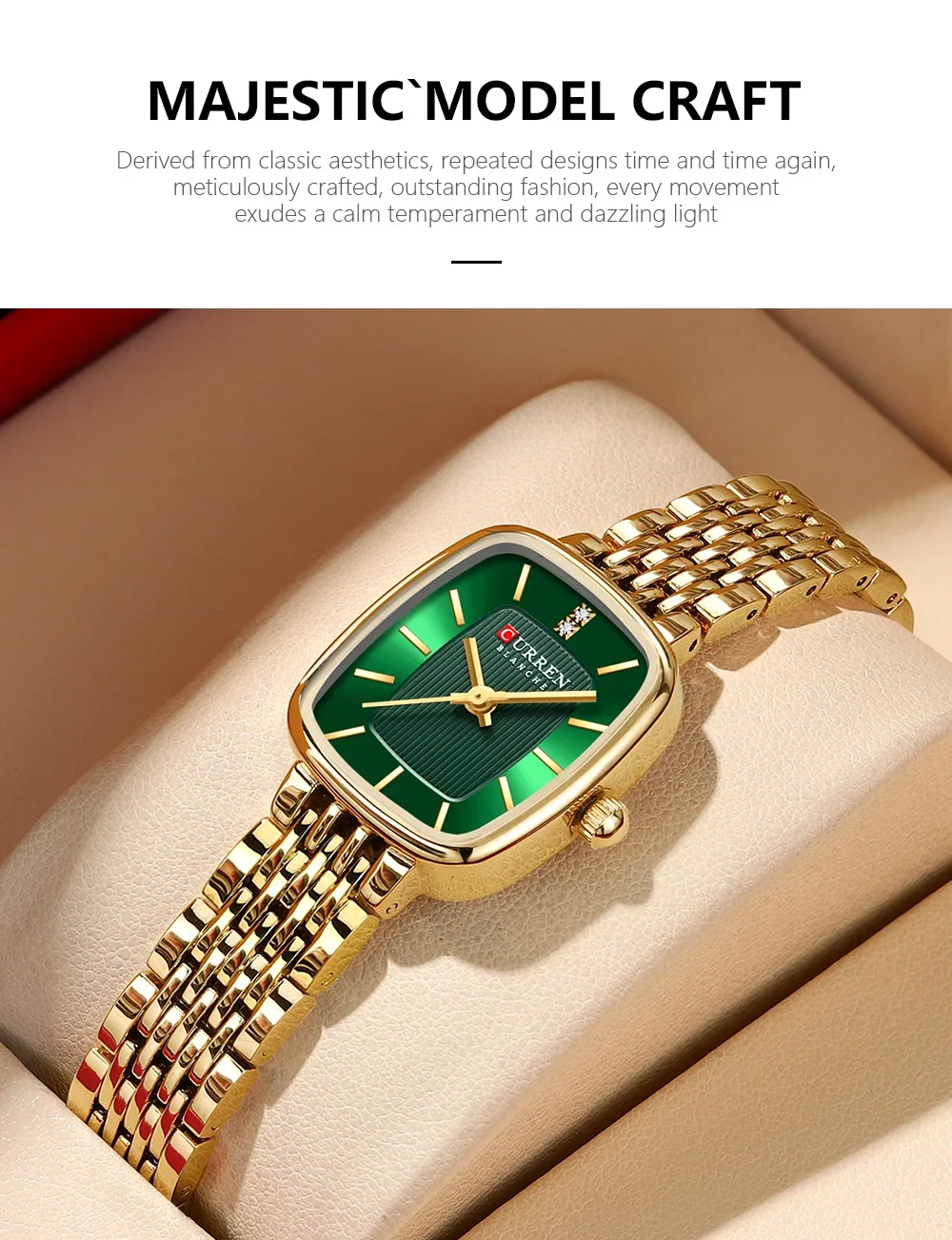 Casual Stainless Steel Watch