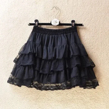 Lace Short Skirt