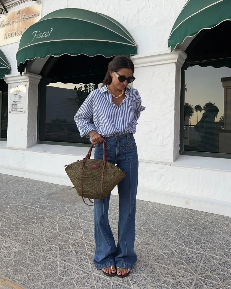 Striped Spring Formal Shirt