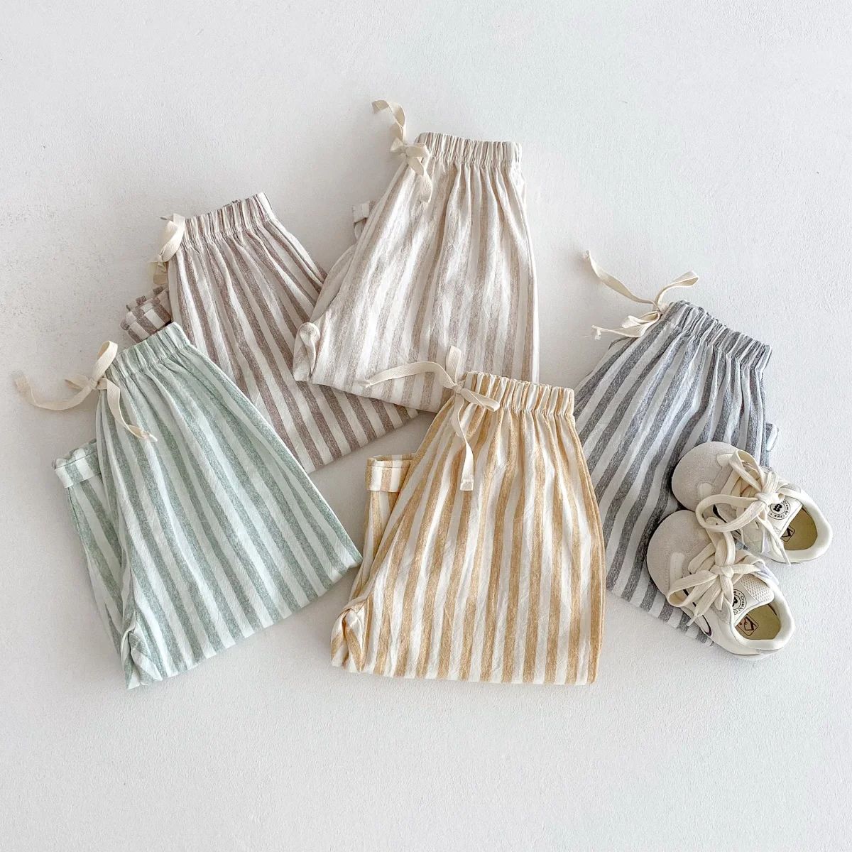 Kids' Classic Striped Loose Pants