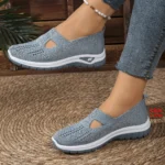 Women's Casual Summer Shoes with Ribbed Sole — Image 4