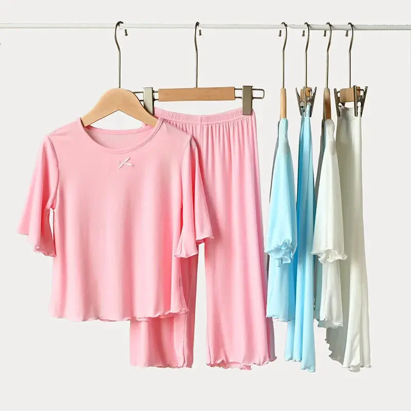 Girls' Lightweight Short Sleeve Summer Set
