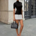 Casual Short Sleeve Summer High-Waisted Dress — Image 2