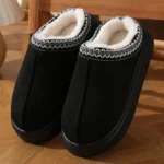 Winter Fur Platform Slippers — Image 5