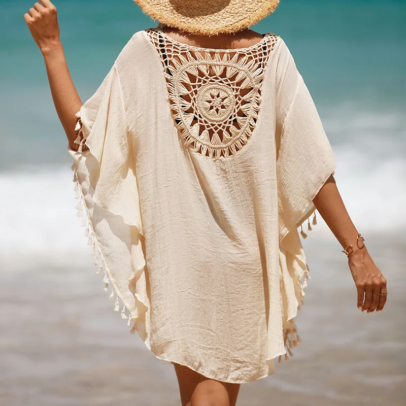 Crochet Beach Cover-Up Dress