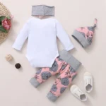 Newborn Long Sleeve Romper — Image 2