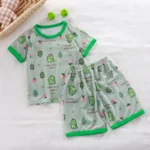 Baby Short Sleeve Pajamas — Image 6