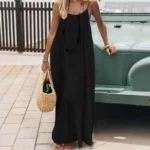 Loose Strappy House Dress — Image 3