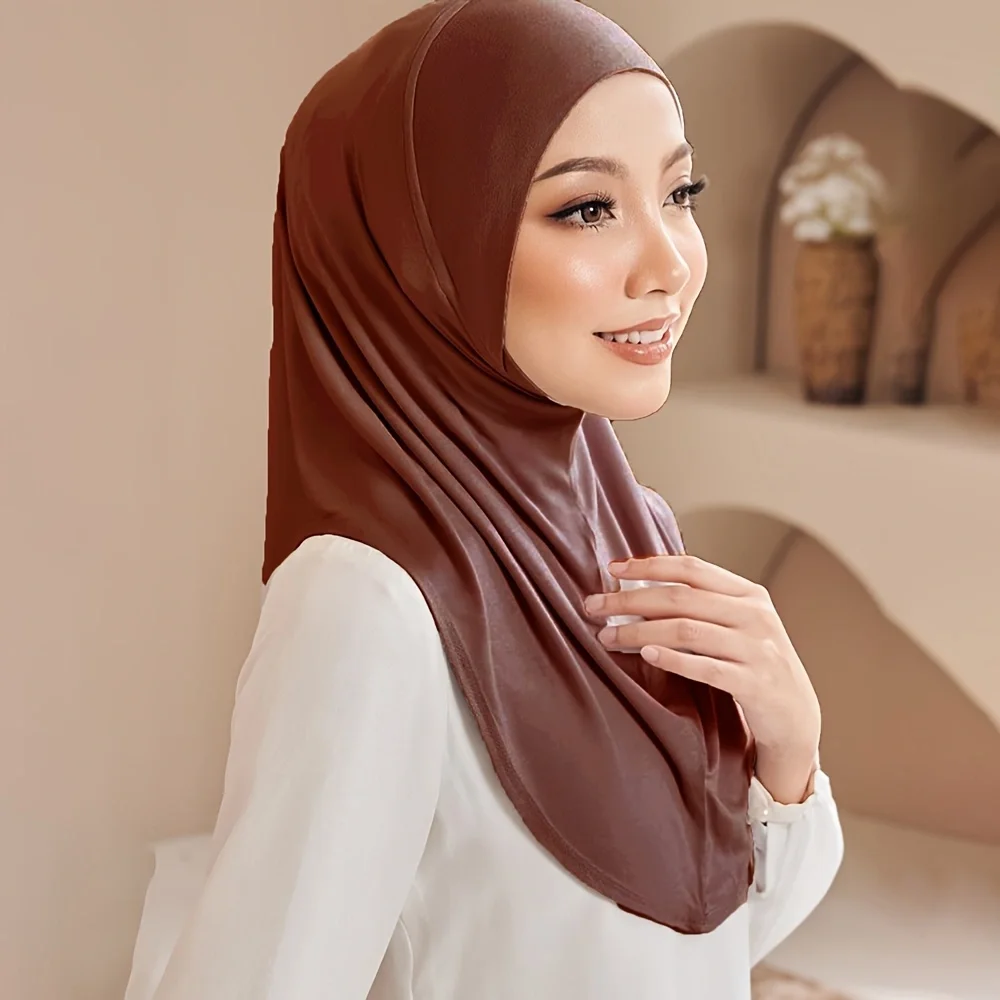 Instant Hijab in Stretchy Fabric
