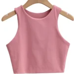 Sleeveless Summer Crop Top — Image 3
