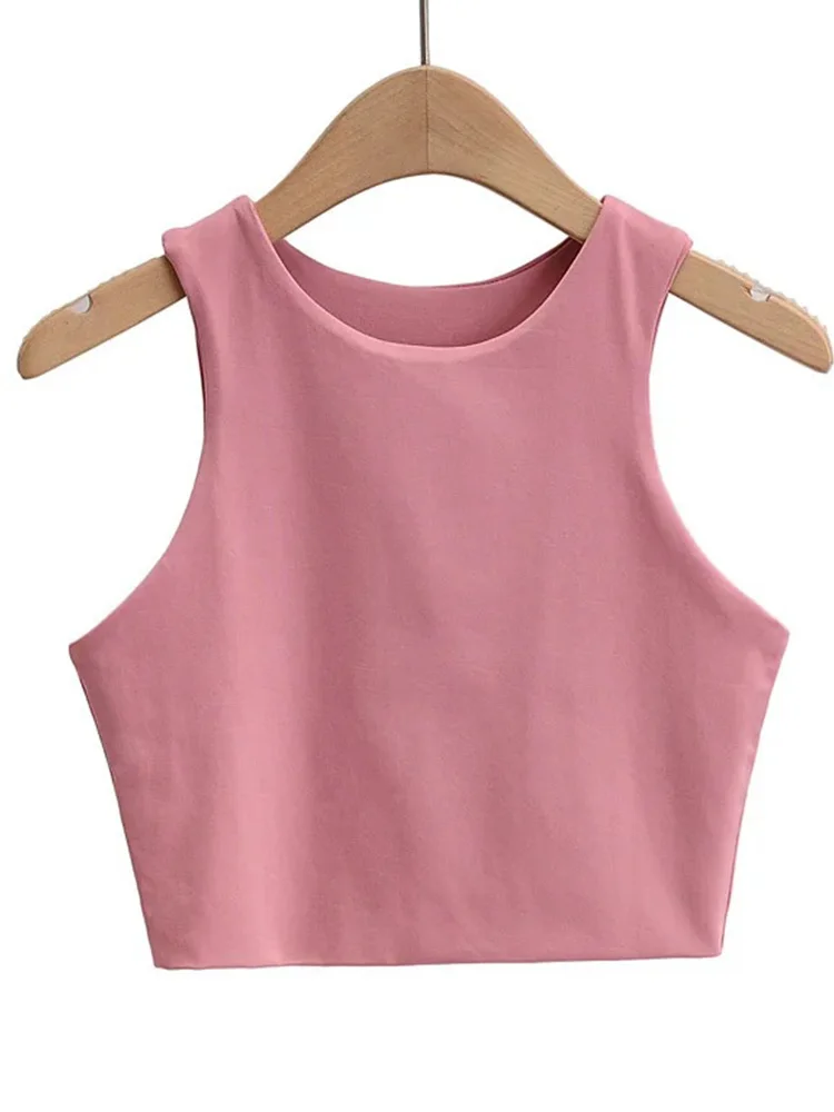 Sleeveless Summer Crop Top