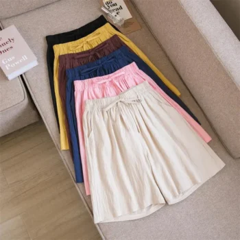 Casual Solid Summer Pants