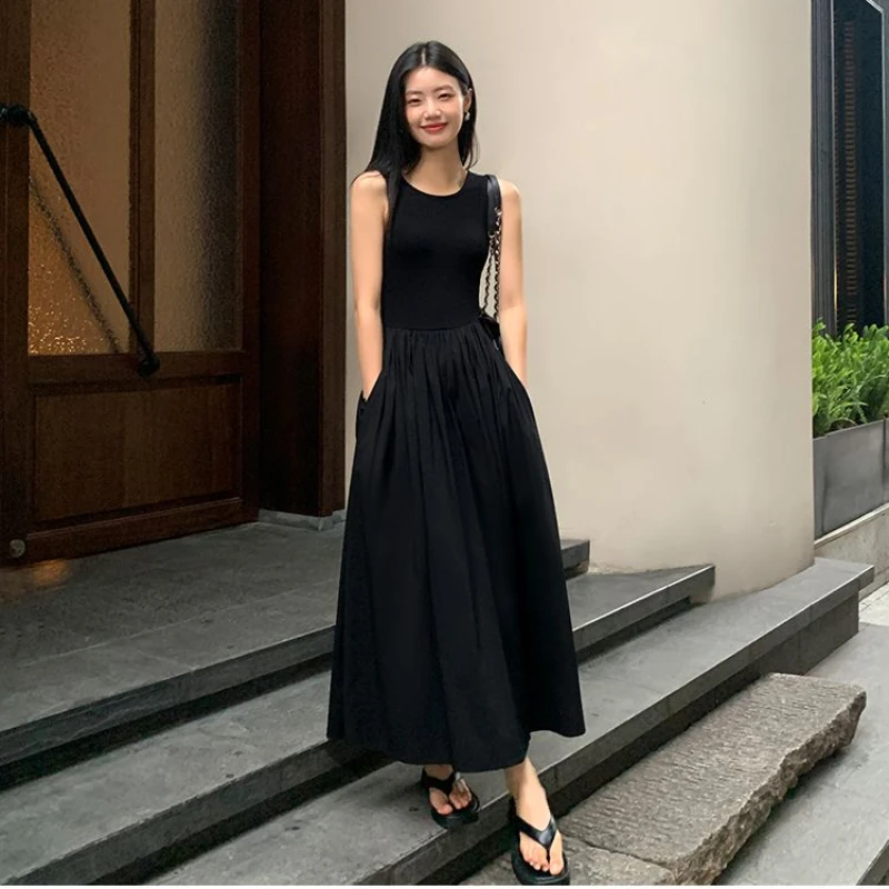 Classic Black Maxi Dress