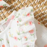 Baby Long Sleeve Floral Romper — Image 6