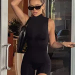 Sports Jumpsuit with Hidden Zipper and High Waist — Image 2