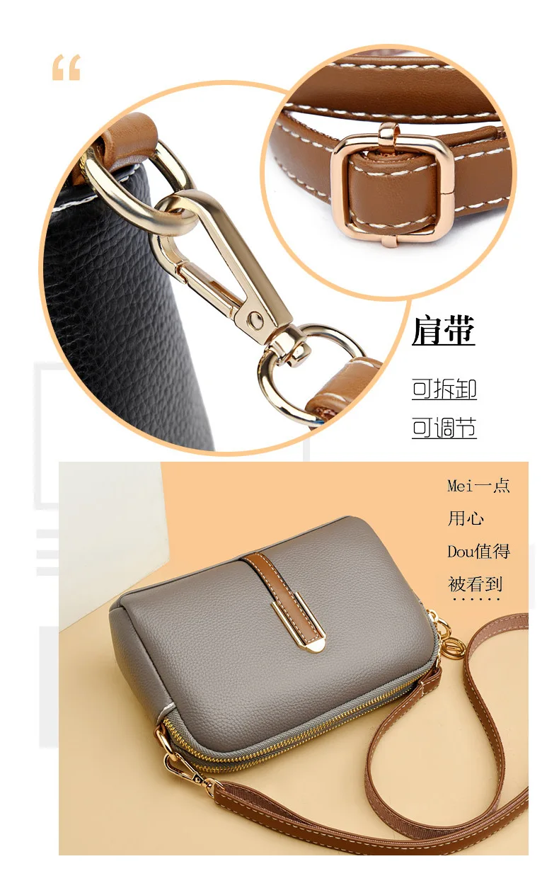 Simple Shell-Shaped Shoulder Bag