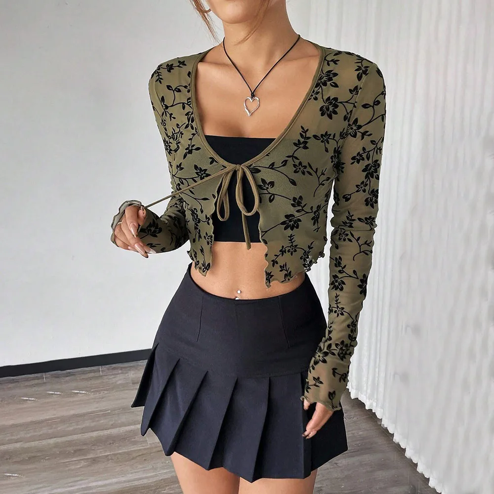 Long Dark Green Skirt