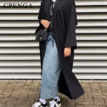 Modest Black Cardigan for Ramadan — Image 4