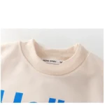 Kids' Letter Print Sweatshirt — Image 6