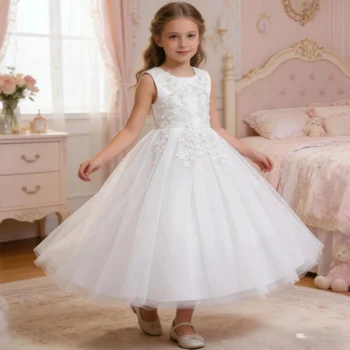 Girls' Long Dress