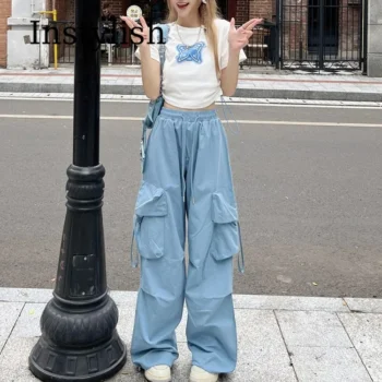 Vintage Summer Cargo Pants