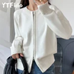 كارديجان قطني سميك بسحّاب — صورة 2