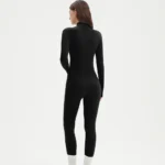 Solid Long Sleeve Set with Zipper — Image 3