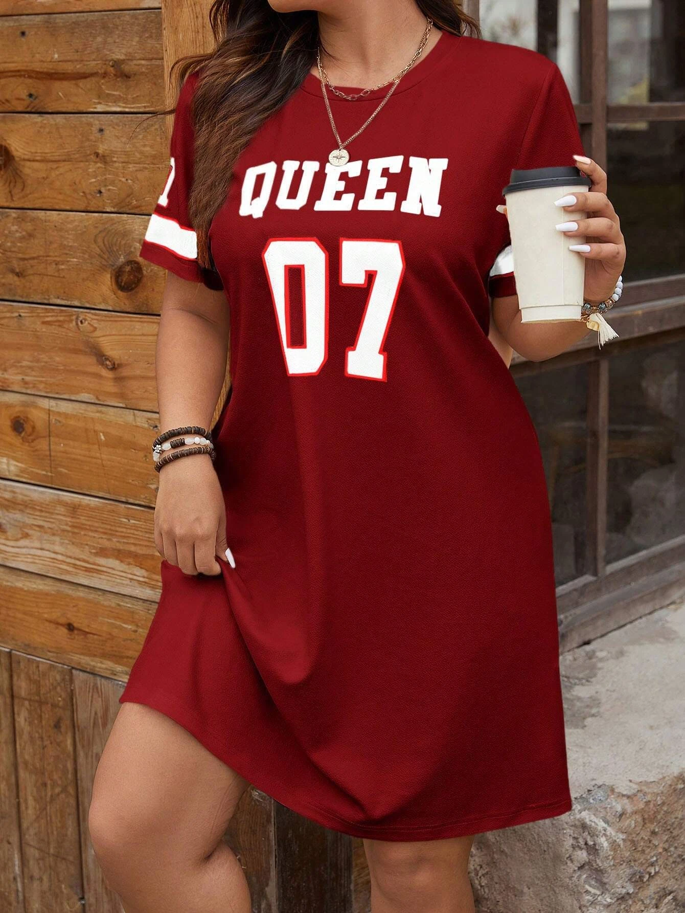 Sporty Printed Summer Dress