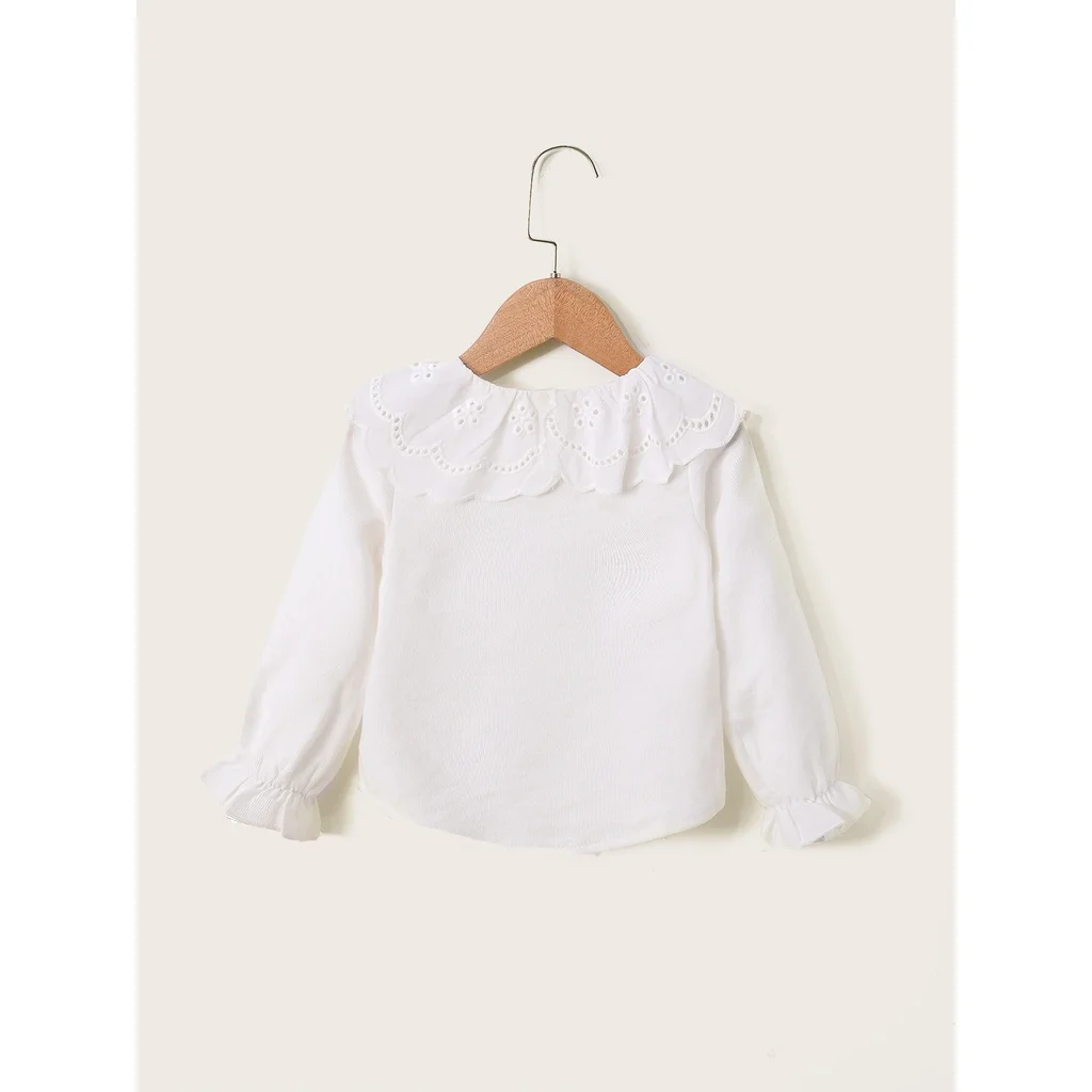 Girls' Lace Long Sleeve Autumn Top