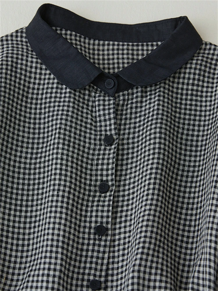 Plaid Autumn Dress