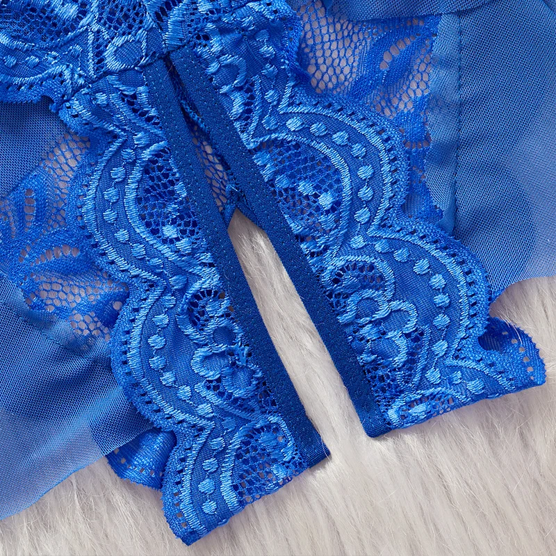 Lace Open-Back Bodysuit