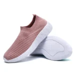 Women's Slip-On Shoes with Rubber Sole — Image 3