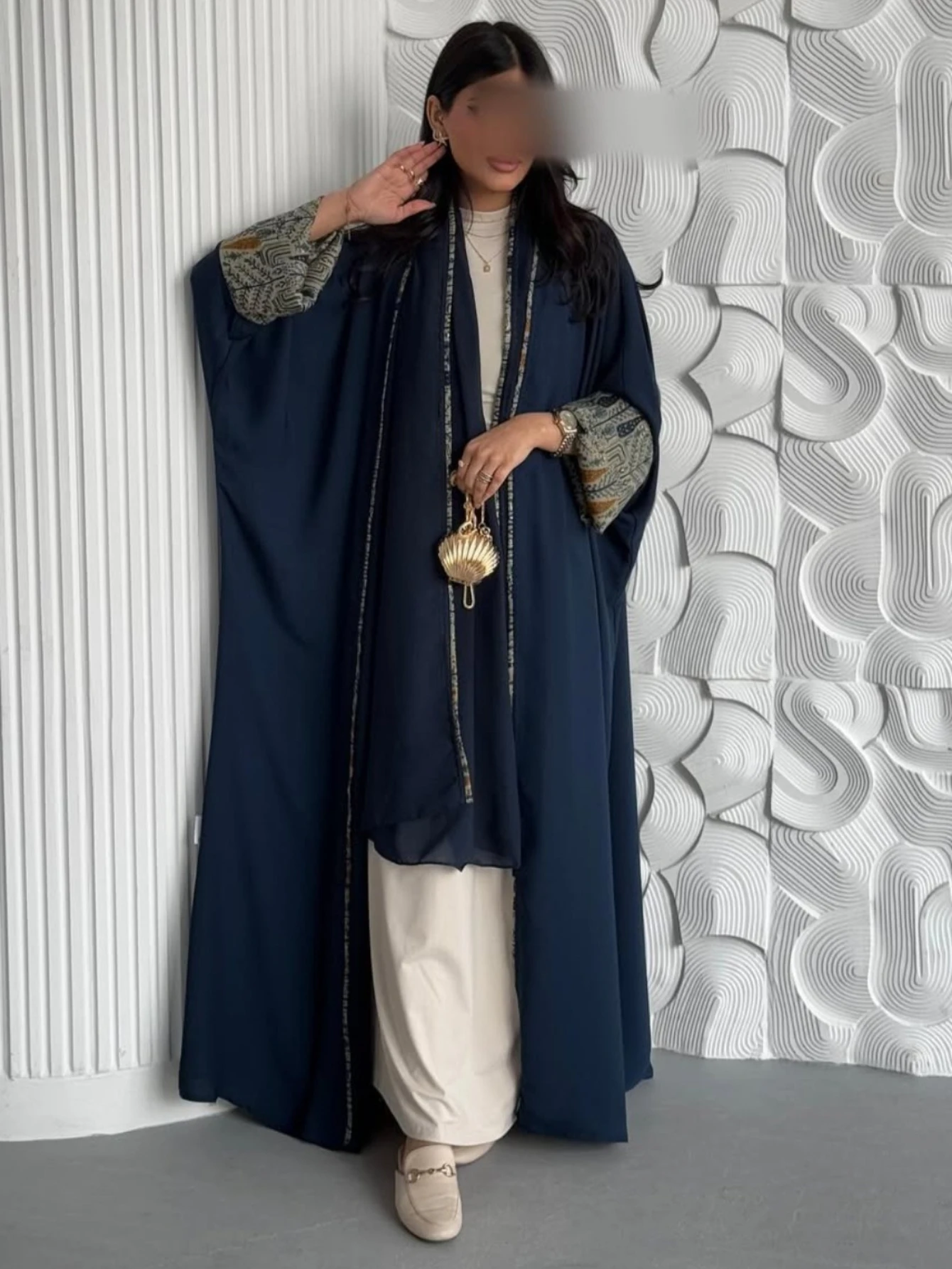 2-Piece Abaya and Hijab Set