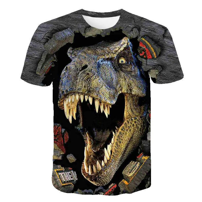 Kids' Dinosaur Print T-Shirt