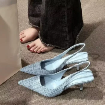 Knitted Platform Heels