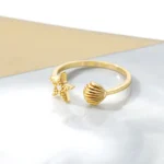 خاتم ستانلس ستيل للفتيات — صورة 4