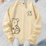 Vintage Loose Warm Hoodie — Image 5