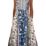 Boho Floral Sleeveless Summer Dress — Image 4