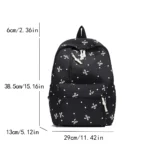 Padded Bow Print Backpack — Image 2