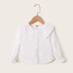Girls' Lace Long Sleeve Autumn Top