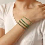 4-Piece Colorful Beaded Bracelet Set — Image 6