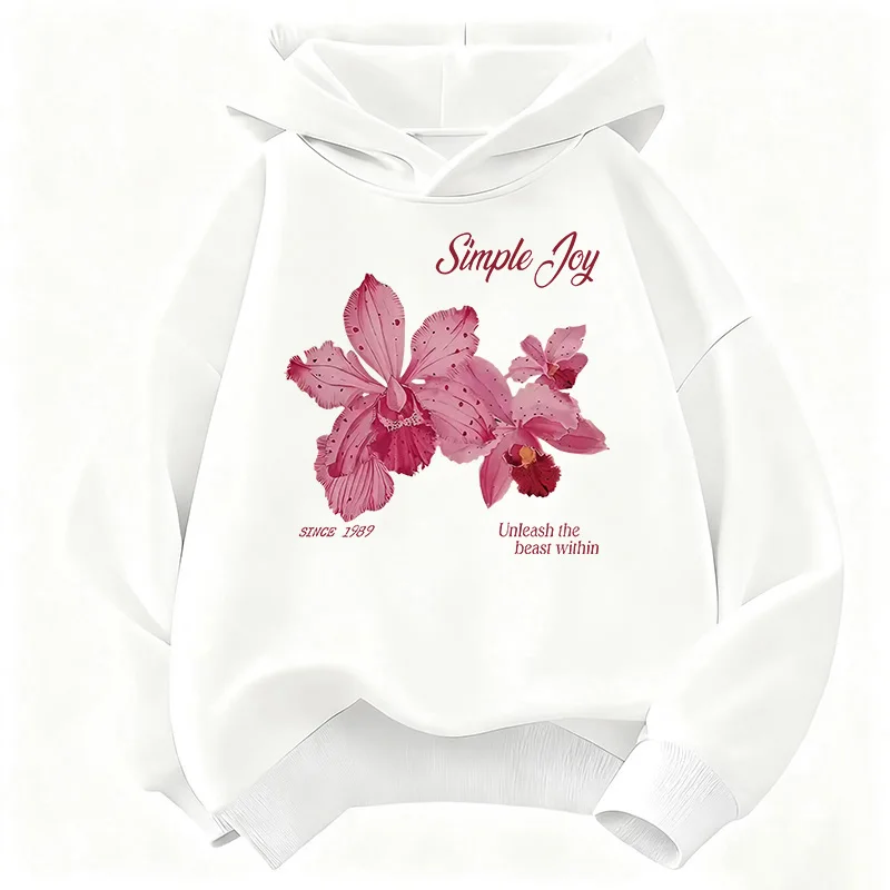 Kids' Floral Hoodie