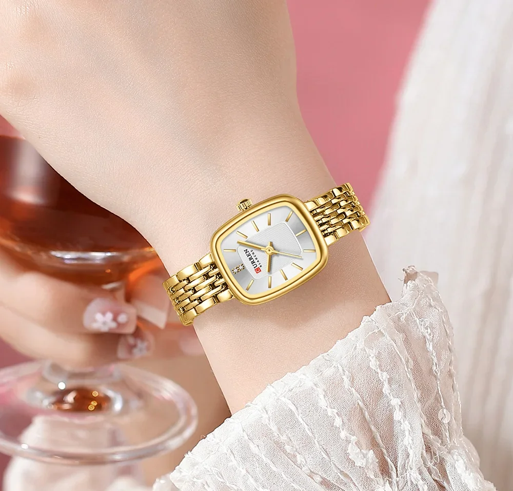 Casual Stainless Steel Watch