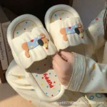 Soft House Slippers with Playful Print — Image 5