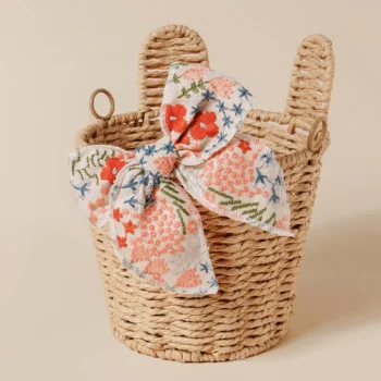 Cotton Hair Accessory with Bow