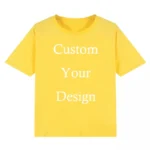 Kids' Cotton T-Shirt in Multiple Colors — Image 4