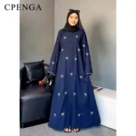 عباية دبي مطرّزة بفراشات — صورة 5