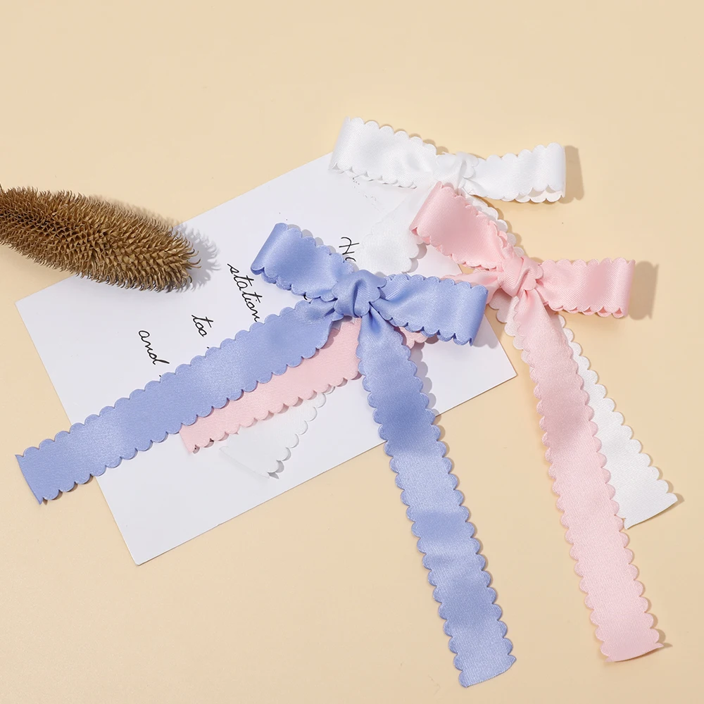 Girls' Elegant Satin Hair Accessory with Bow